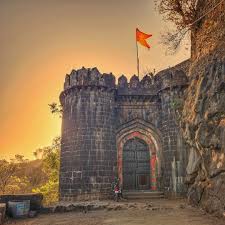 “Night camping at Ajinkyatara fort Satara”